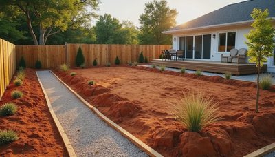 Landscaping on a Budget Year One — Dirt Patches Are Normal