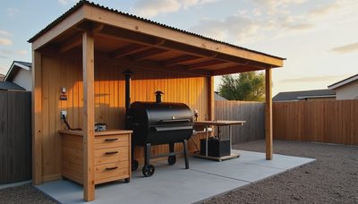 We Built a Smoker Station Before We Finished the Guest Bathroom. No Regrets.