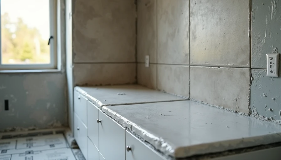 Shower tile and waterproofing installation in new build bathroom