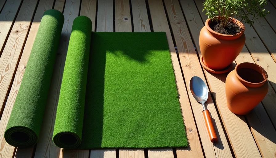 Illustration for backyard artificial turf ideas